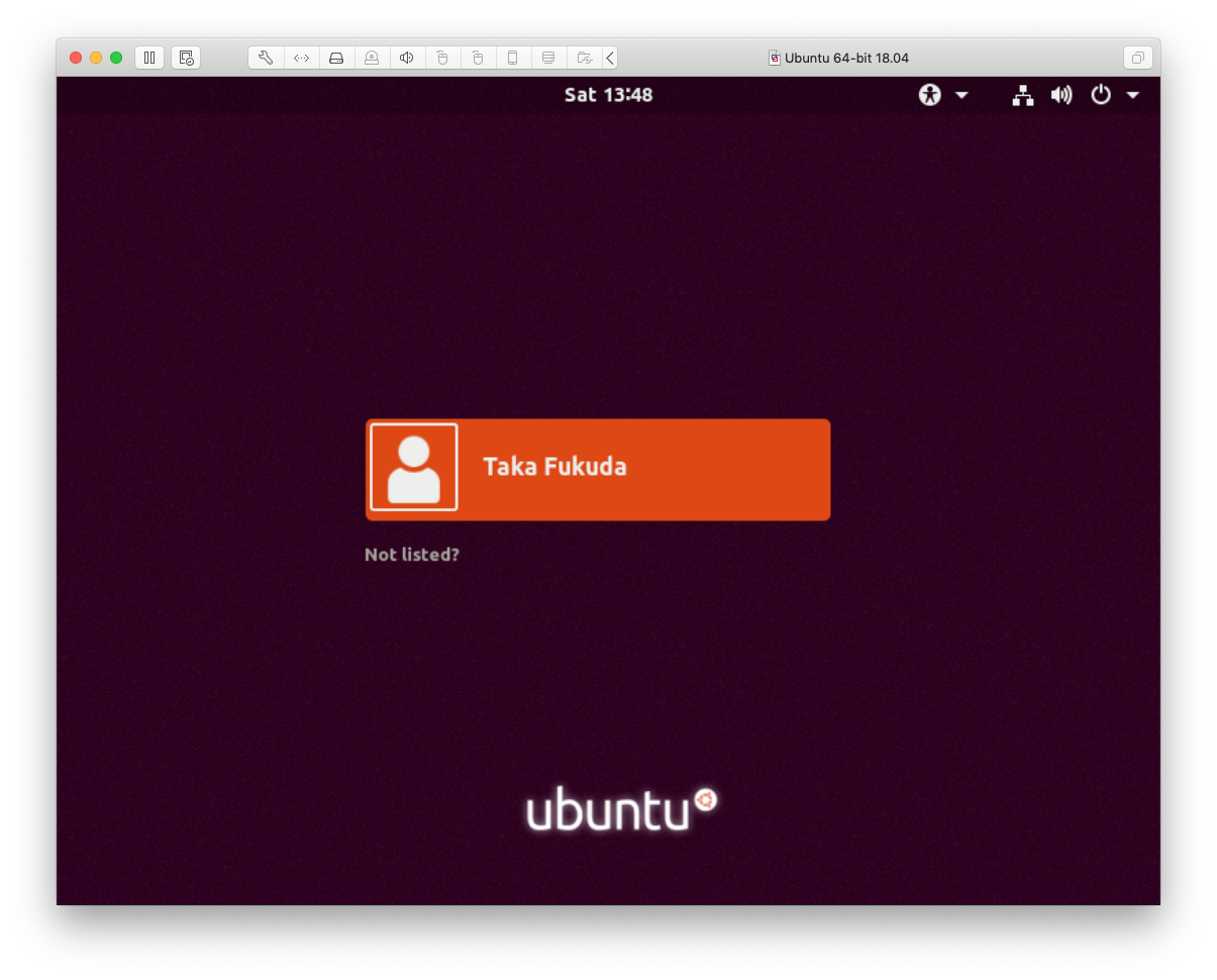 Ubuntu-18.04 Xserver Login Prompt